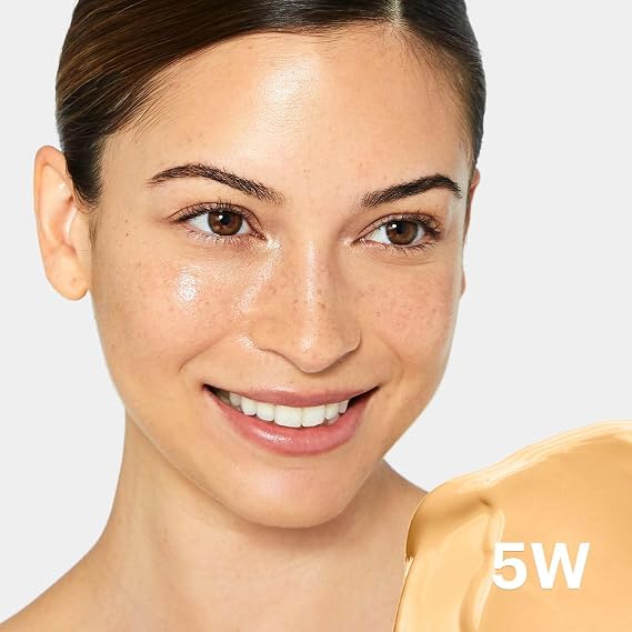 Glo Skin Beauty C-Shield Tinted Moisturizer SPF 30, 5W Medium 1.7oz Anti-pollution tinted sunscreen, Vitamin C & Squalane, dewy finish, lightweight, all skin types, daily SPF skincare